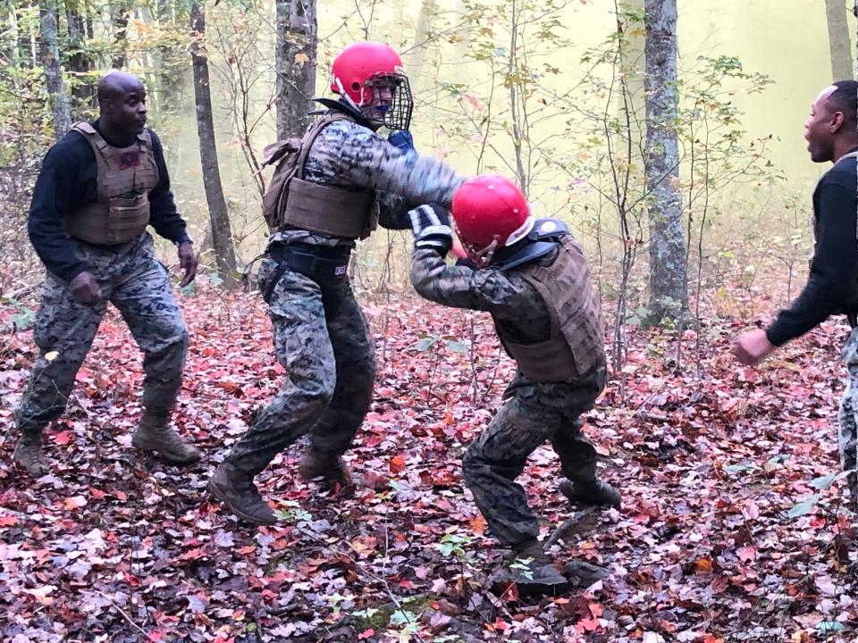 Marine martial arts at Quantico