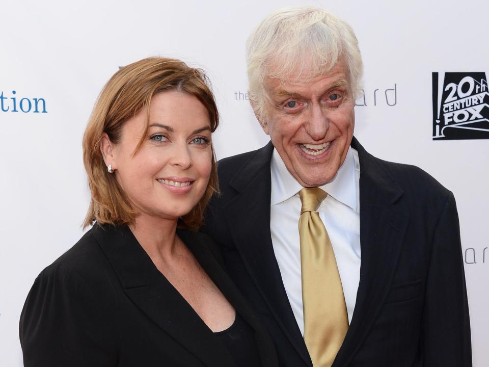 Dick Van Dyke (R) and wife Arlene Silver attend the 'Backstage At The Geffen Fundraiser' held at the Geffen Playhouse on June 4, 2012 in Los Angeles, California