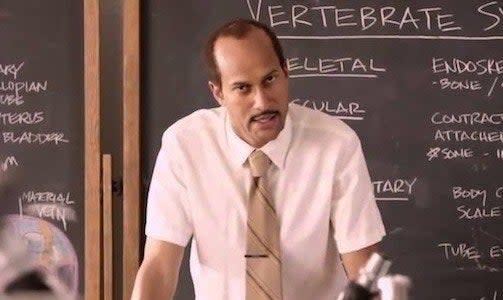 Keegan-Michael Key from "Key and Peele" plays an angry teacher for a skit