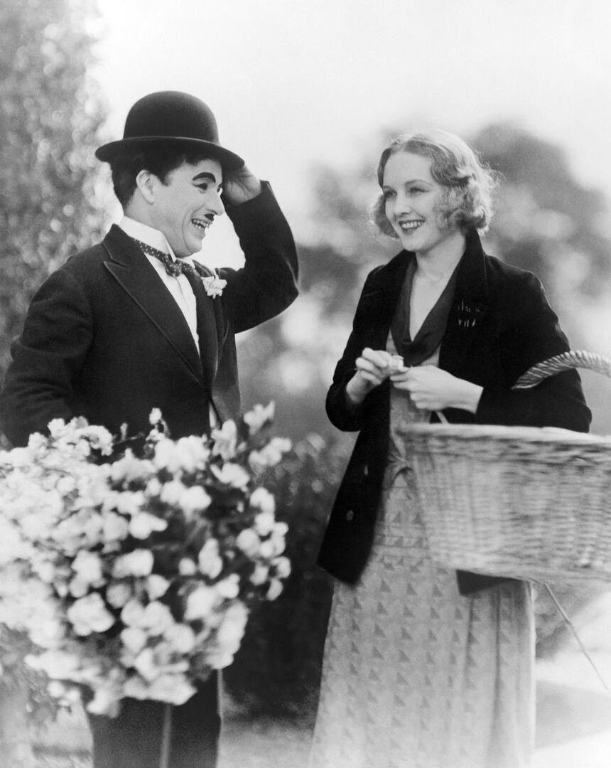Charlie Chaplin y Virginia Cherrill, de la fascinación al odio