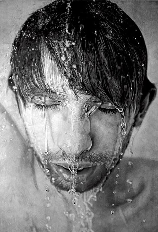 Realistic pencil drawings: Paul Cadden