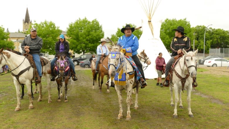 Horse power helps First Nation members heal, deliver message of unity