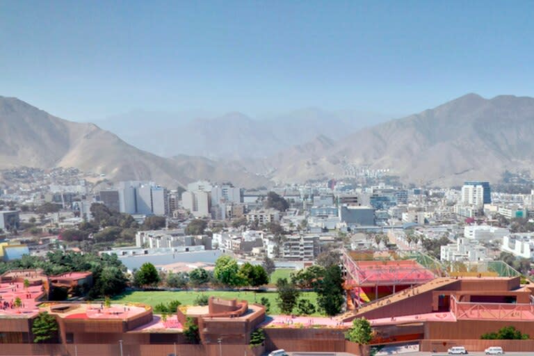 Con vista a las elevaciones limeñas, el edificio de la escuela primaria Markham College fomentará la vida al aire libre