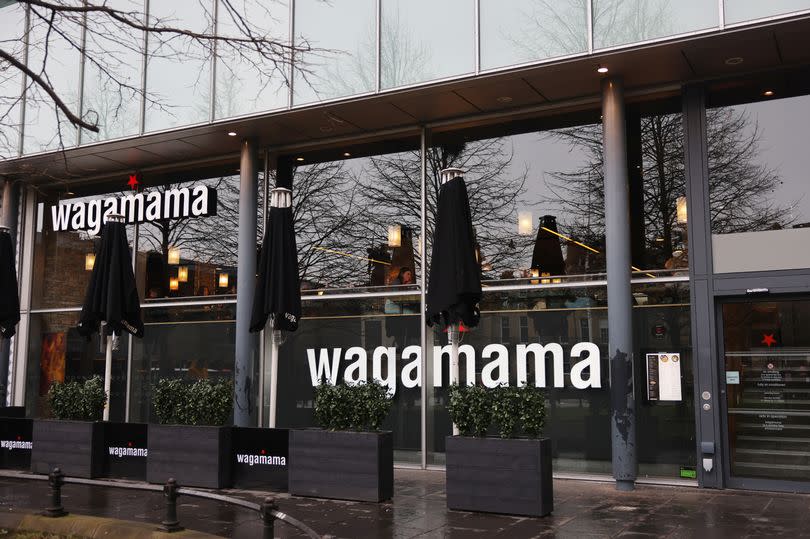 Wagamama in Old Eldon Square, Newcastle City Centre.