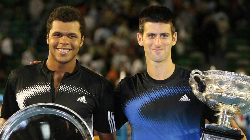 Adidas would have been happy with the 2008 Australian Open final. Pic: Getty