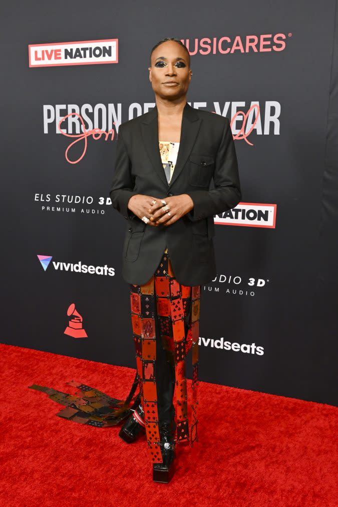Billy Porter at the 31st Annual MusiCares Person of the Year Gala held at the MGM Grand Conference Center on April 1st, 2022 in Las Vegas, Nevada. - Credit: Brian Friedman for Variety