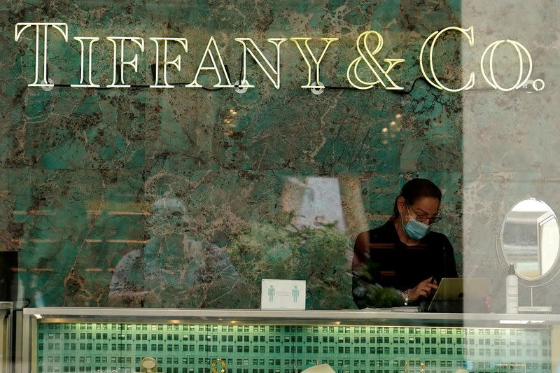 FILE PHOTO: FILE PHOTO: A Tiffany & Co. store is pictured in the Manhattan borough of New York City