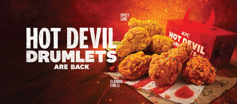 KFC — Hot Devil Drumlets