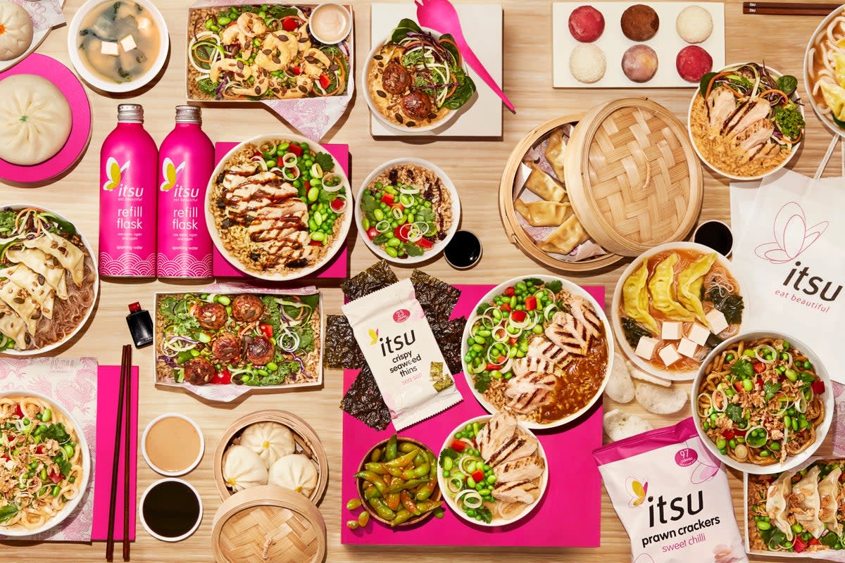 Bao, buns, broths and more: the new hot food only offering at Itsu  (press handout - itsu )