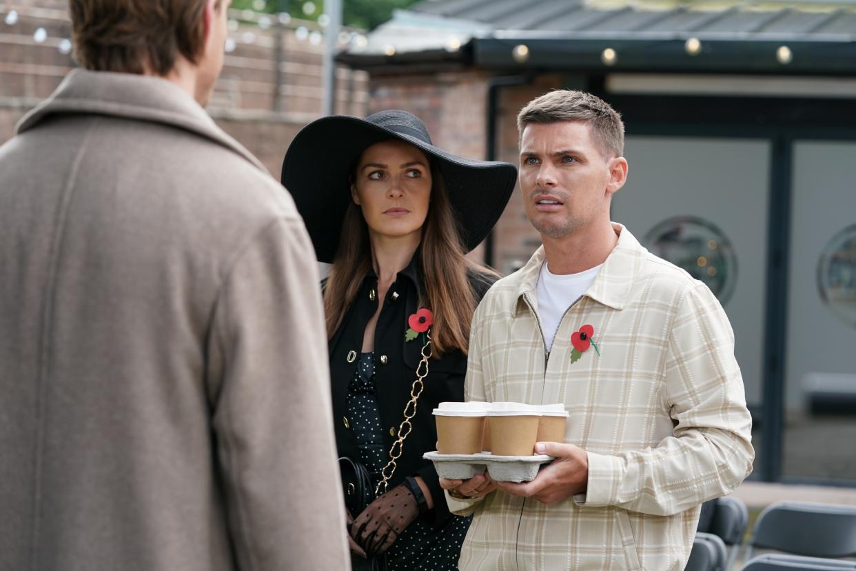   Sienna Blake and Ste hatch a plan. 