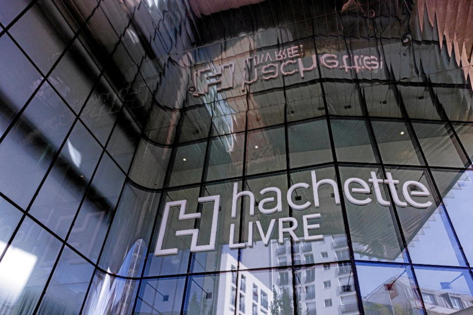 Le siège de Hachette Livre, à Vanves, près de Paris.   - Credit:JOEL SAGET / AFP