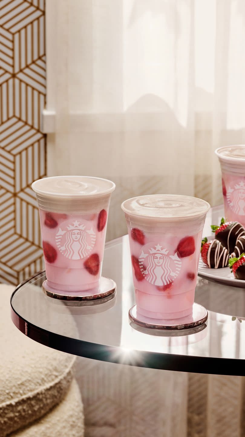 A New Starbucks Pink Drink Is Here Just in Time for Valentine's Day