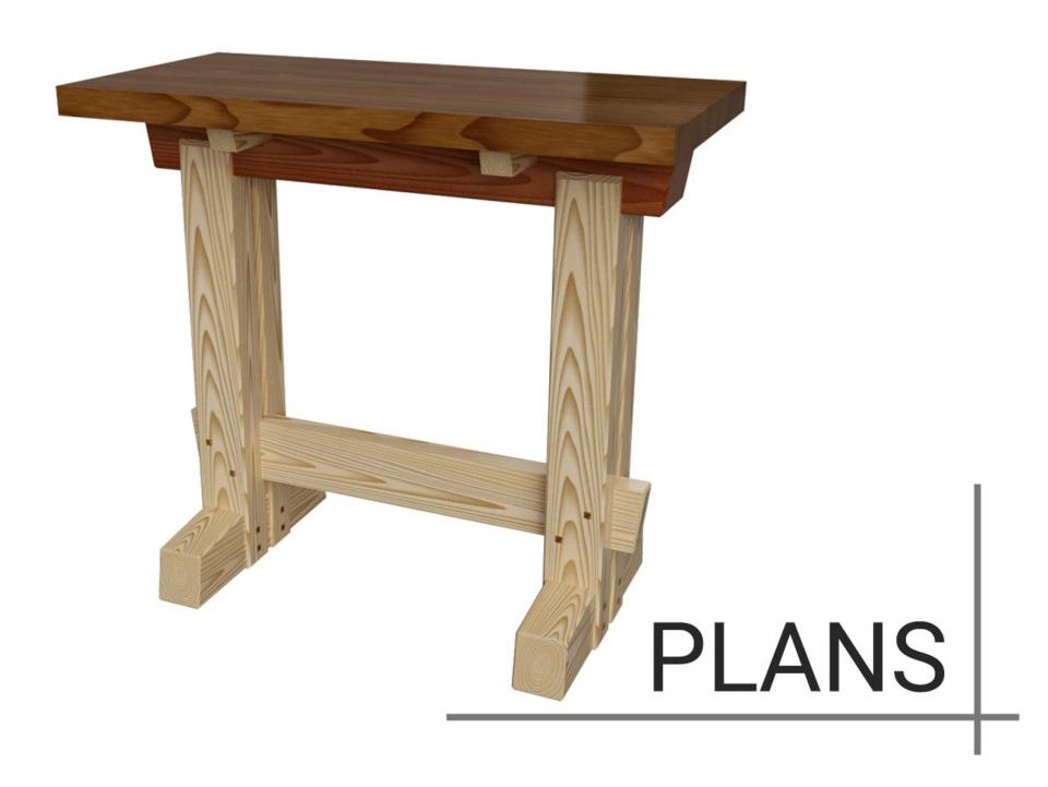 workbench sawhorse modular plans