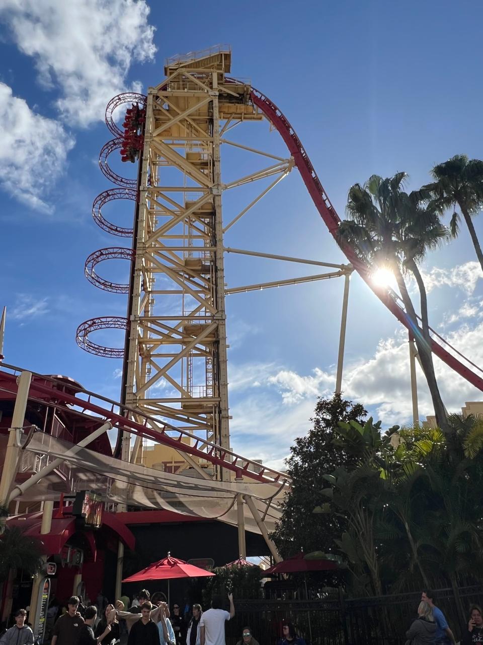 Hollywood Rip Ride Rockit is among the rides with a single-rider lane.