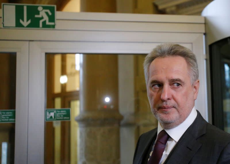 Ukrainian oligarch Dmytro Firtash arrives at court in Vienna