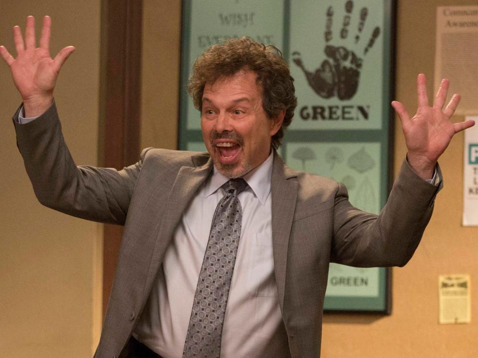 Curtis Armstrong on season three of "New Girl."