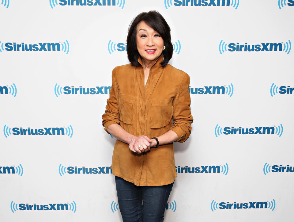 Connie Chung in<span> the Sirius XM Studios on May 2, 2016, in New York.</span> (Photo: Cindy Ord/Getty Images)