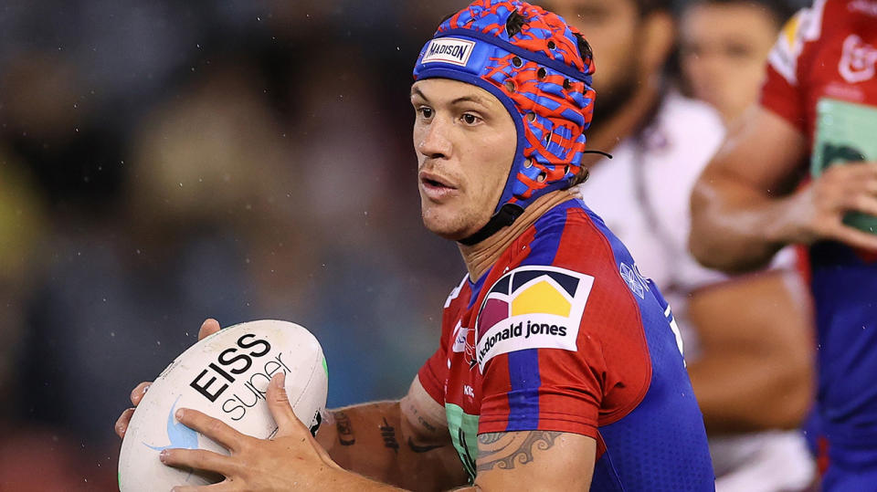 Kalyn Ponga's future has been the subject of intense speculation amid rumours he is being pursued to sign with the Dolphins. (Photo by Cameron Spencer/Getty Images)