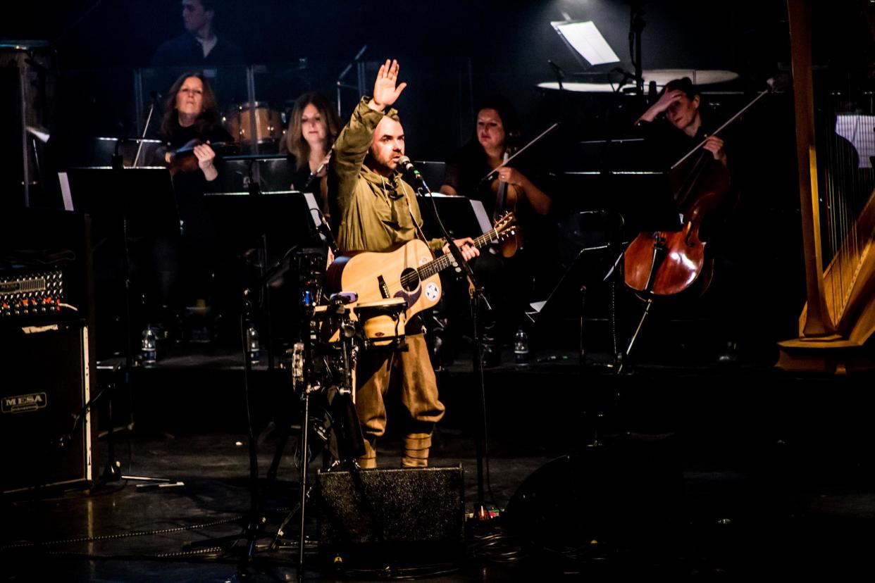 Steve Mason performs at The Barbican in London: Elspeth Moore