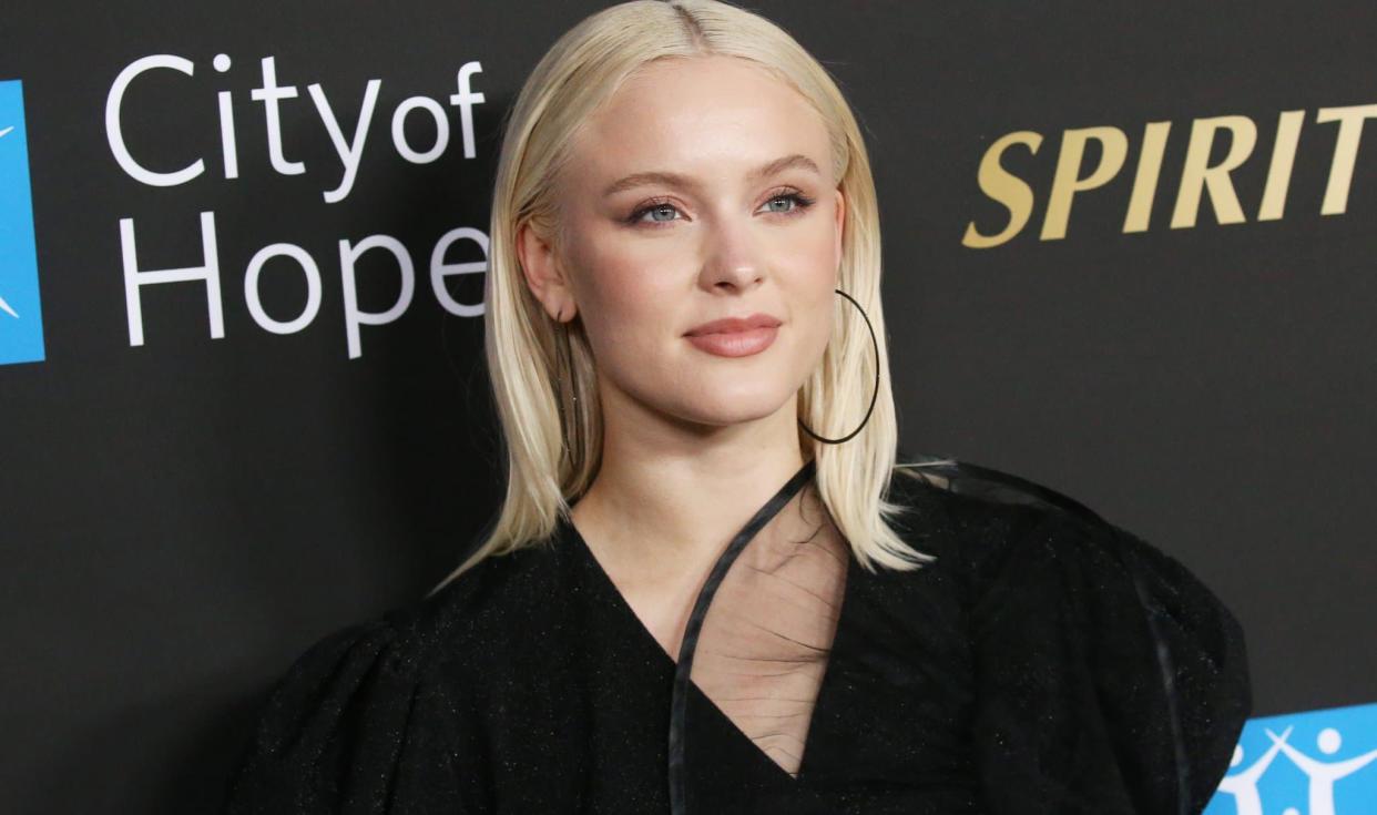 Zara Larsson à Santa Monica, en Californie, en octobre 2019 - Michael Tran - Getty Images North America - Getty Images Via AFP