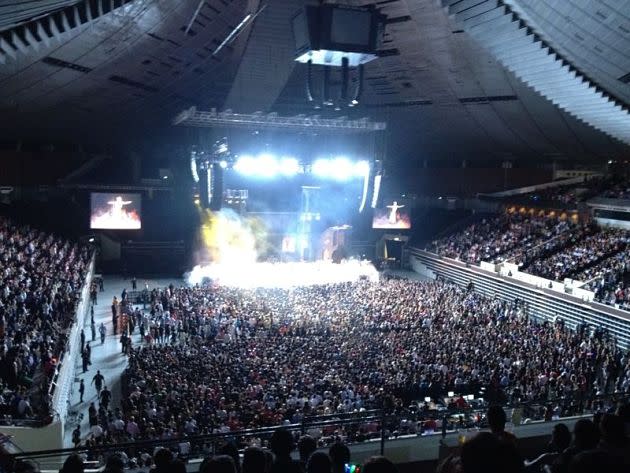 Lady Gaga drew an amazing crowd. (Photo courtesy of Vivian Tsui)