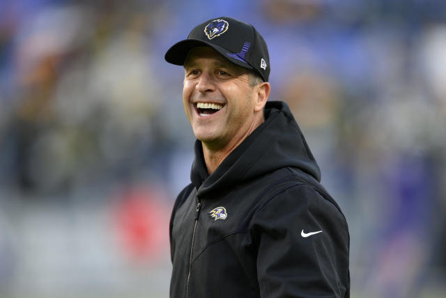 Ravens HC John Harbaugh has confidence that team can make playoff run -  Yahoo Sports