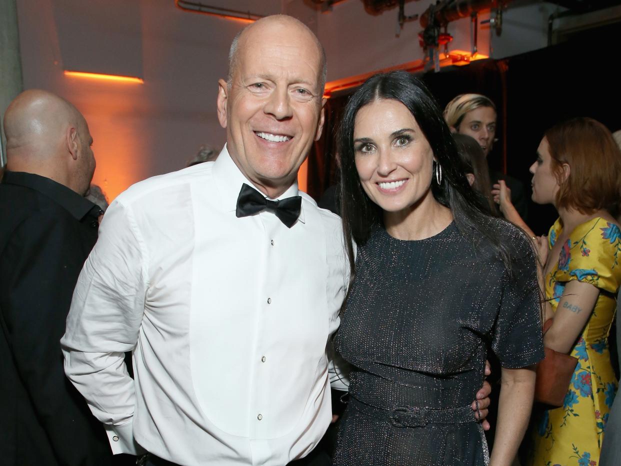 Bruce WIllis and Demi Moore