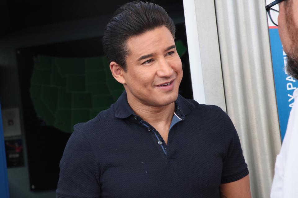 Closeup of Mario Lopez