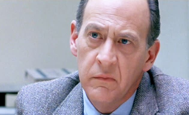 Earl Boen as Dr. Peter Silberman in a scene from “Terminator 2: Judgment Day.