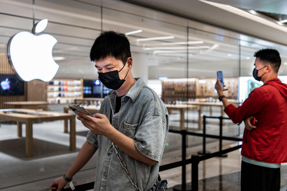 Una Apple Store /Ren Yong/SOPA Images/LightRocket via Getty Images)