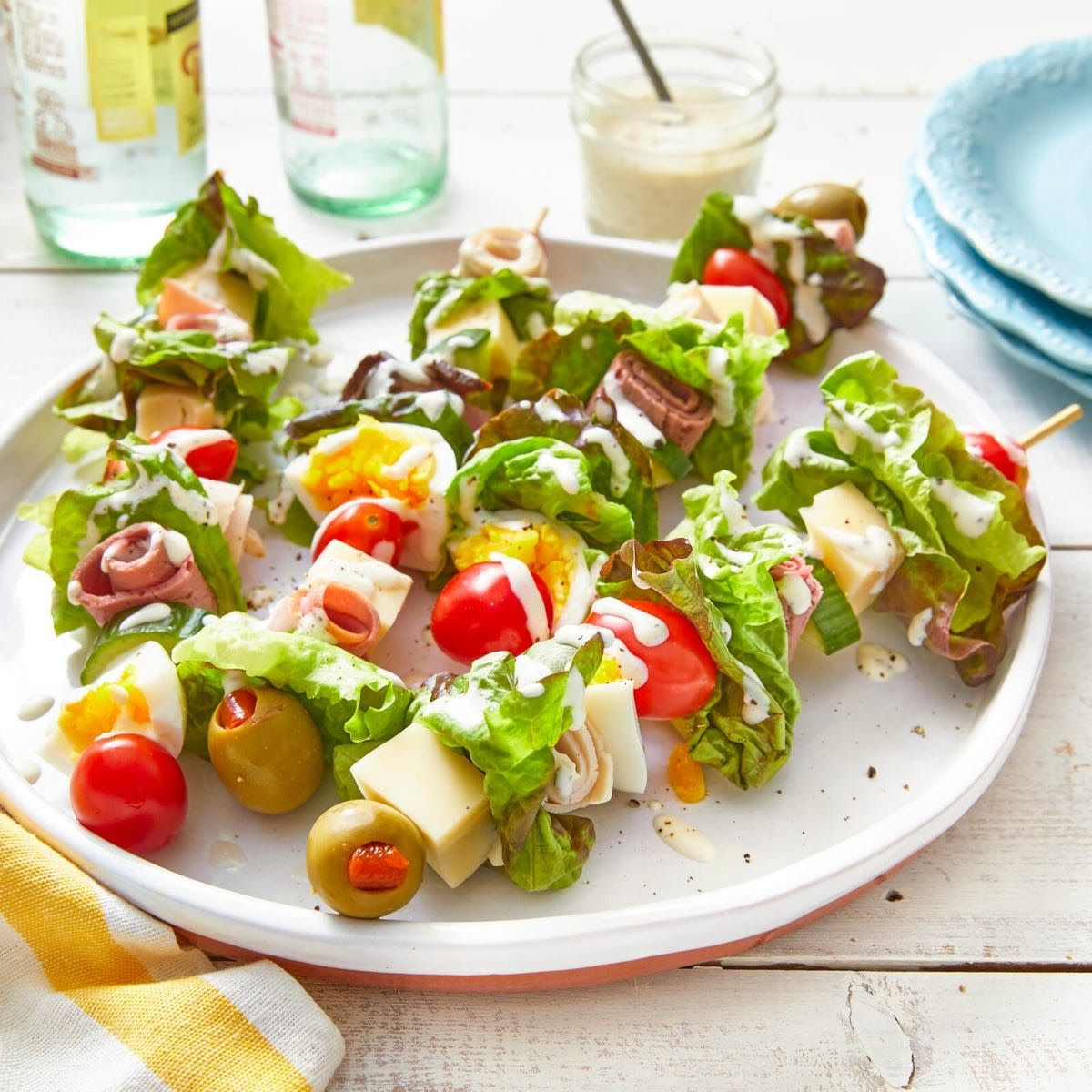 salad skewers labor day appetizer