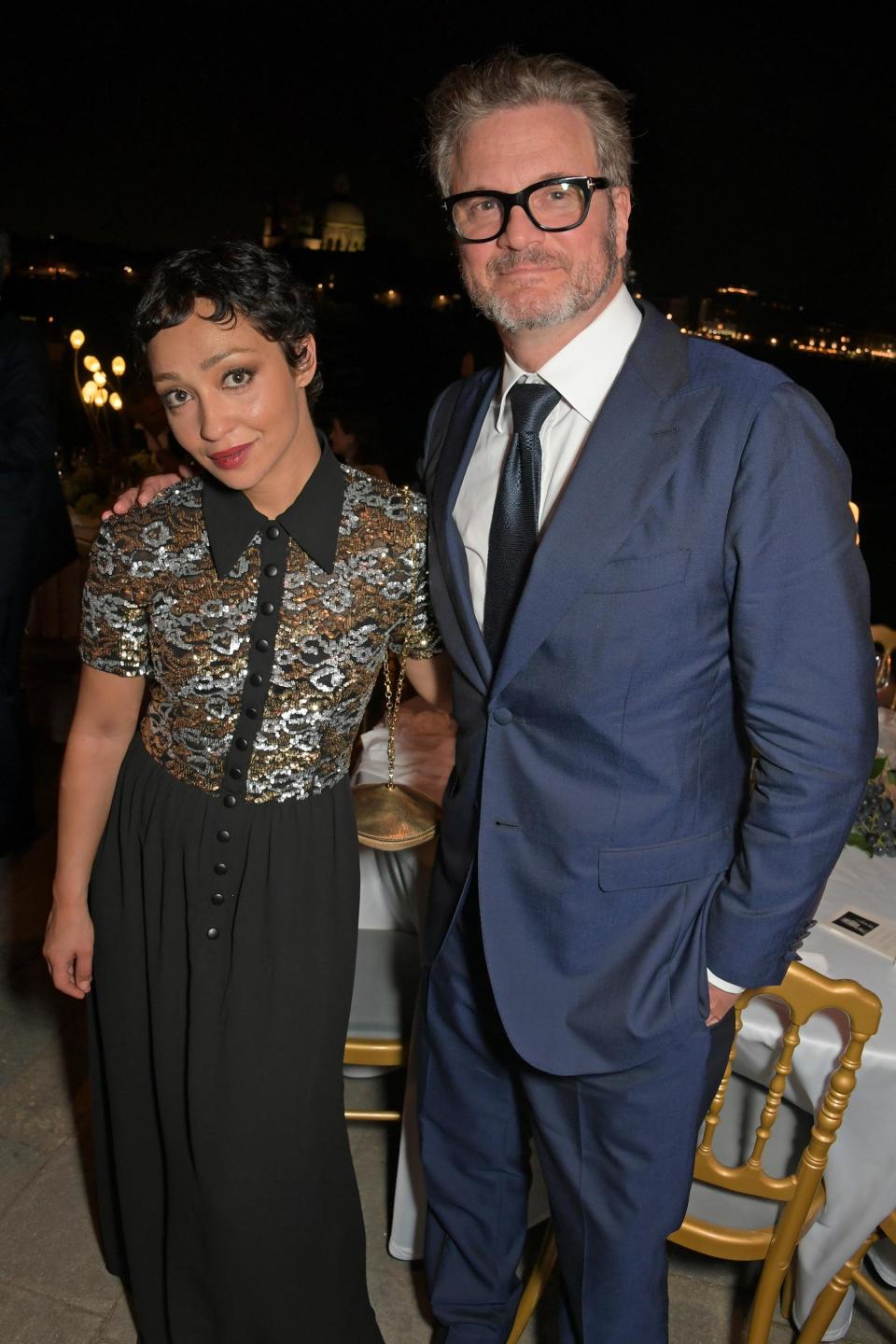 Ruth Negga and Colin Firth