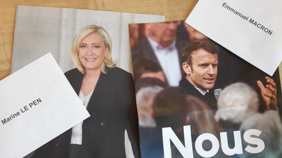 Le Pen Macron