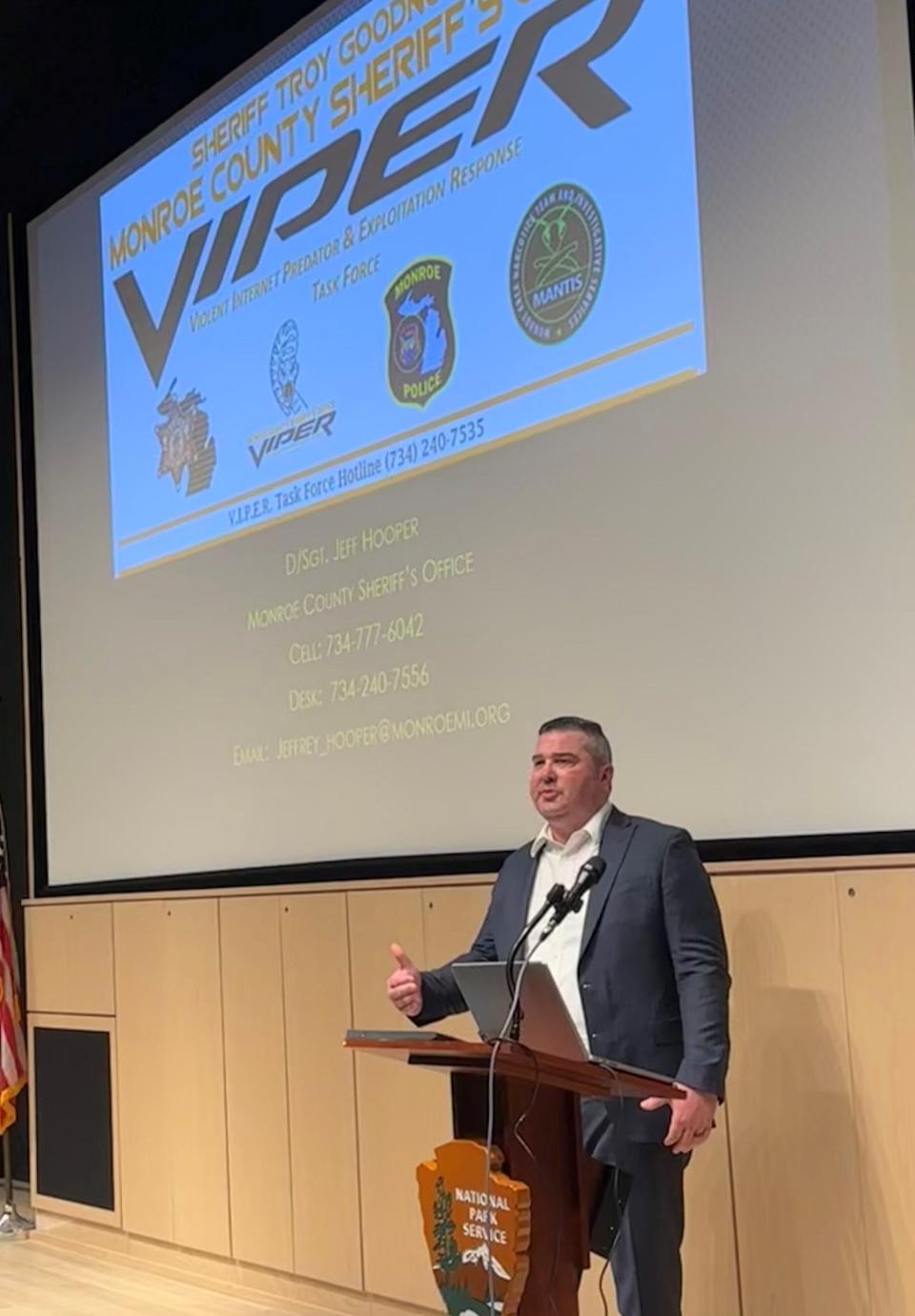 At the 2024 G.R.O.W. Spring Gathering, Detective Sergeant Jeff Hooper, from the Monroe County Sheriff's Investigative Services Division, delivered the keynote address.
