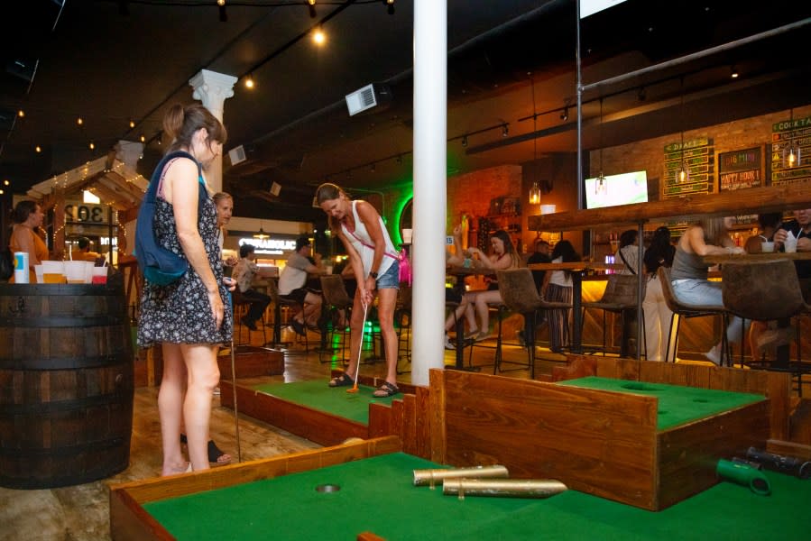 A Big Mini Putt Club location. (Courtesy Big Mini Putt Club)