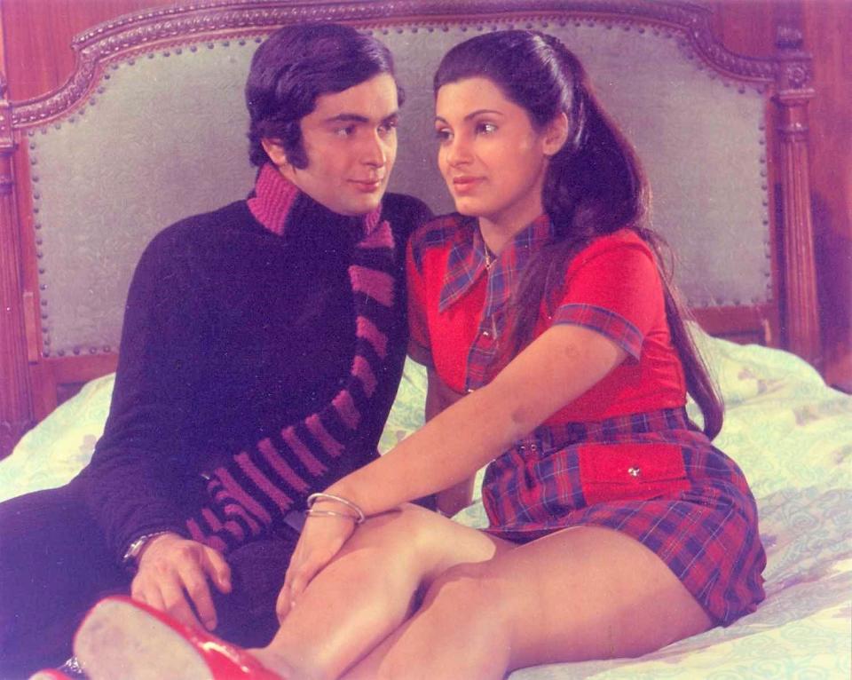 <div class="paragraphs"><p>Rishi Kapoor and Dimple Kapadia in <em>Bobby.</em></p></div>