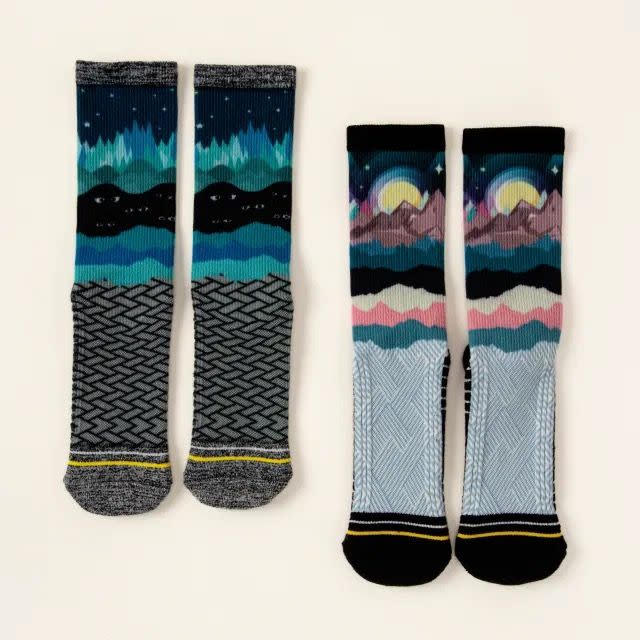 <p><a href="https://go.redirectingat.com?id=74968X1596630&url=https%3A%2F%2Fwww.uncommongoods.com%2Fproduct%2Frecycled-coffee-yarn-socks&sref=https%3A%2F%2Fwww.womansday.com%2Flife%2Fg60458418%2Fbest-eco-friendly-sustainable-gifts%2F" rel="nofollow noopener" target="_blank" data-ylk="slk:Shop Now;elm:context_link;itc:0;sec:content-canvas" class="link ">Shop Now</a></p><p>Recycled Coffee Yarn Socks</p><p>$14.00</p><span class="copyright">Uncommon Goods</span>