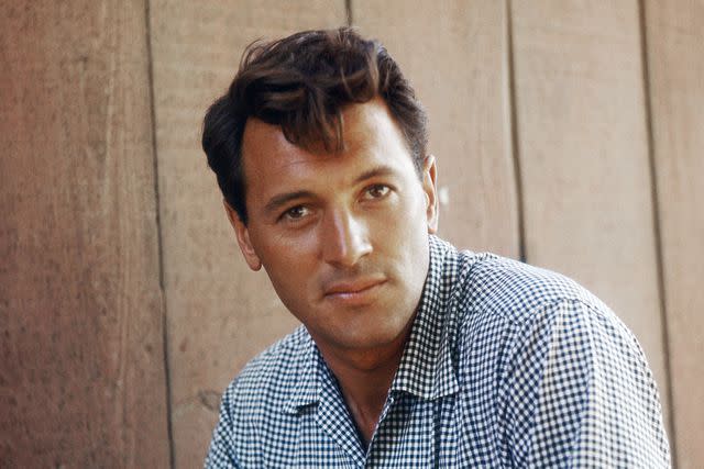 <p>Silver Screen Collection/Getty</p> Rock Hudson, circa 1960