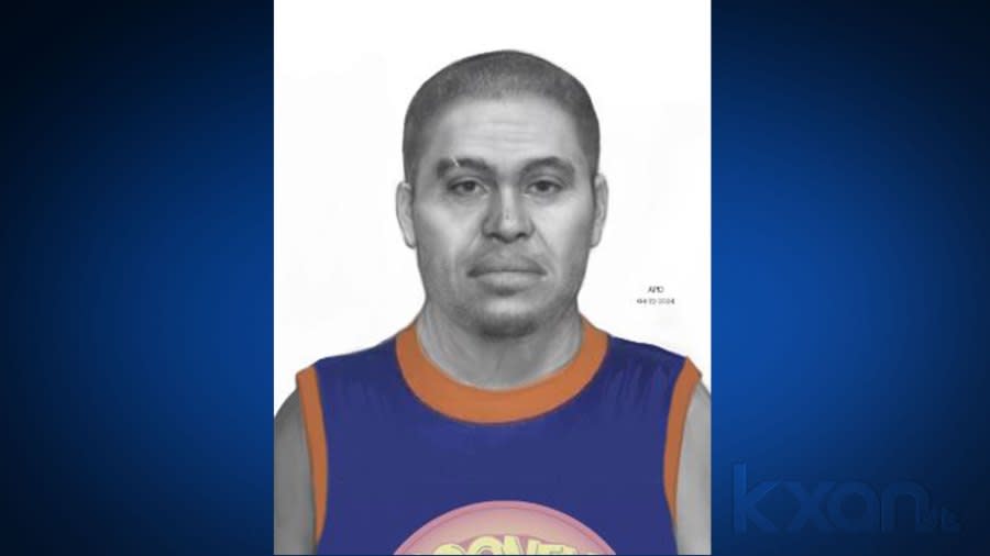 Austin Police are looking for a man believed to be connected with a human trafficking investigation. Sketch provided by Austin Police Department