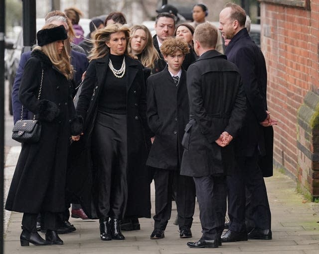 Derek Draper funeral