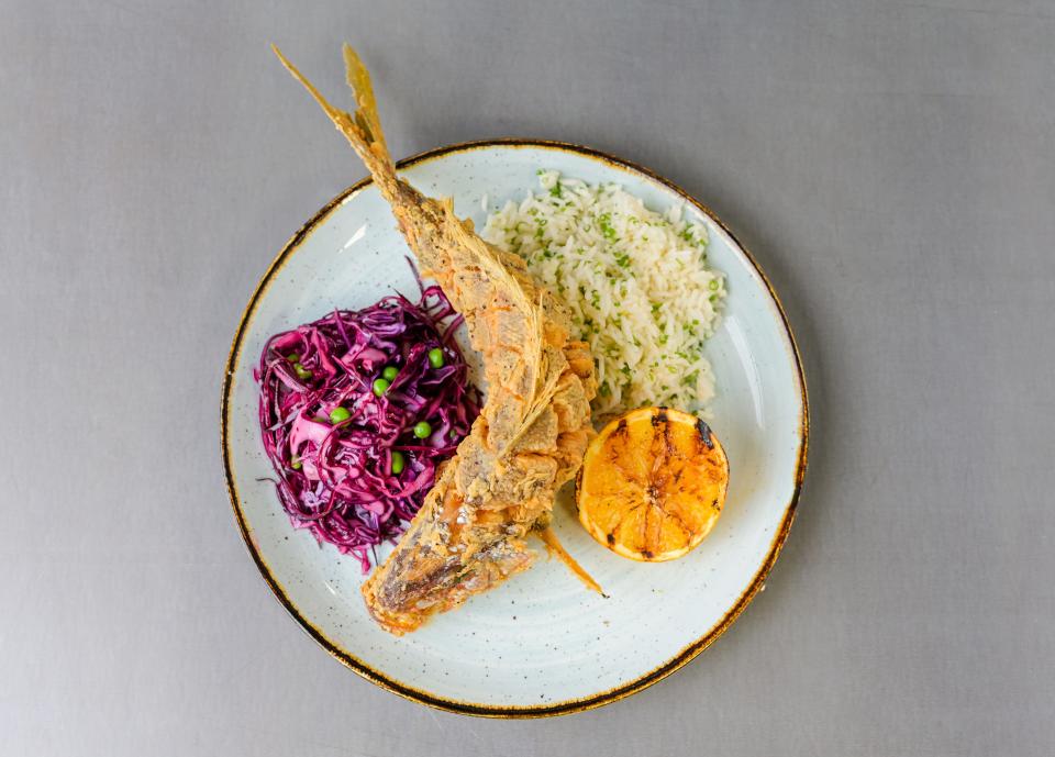 Sarasota restaurant Arts & Central, located in the Rosemary District and serving dishes such as the crispy whole fish pictured here, will open to the public Feb. 19, said owner Dan Henson Jr.