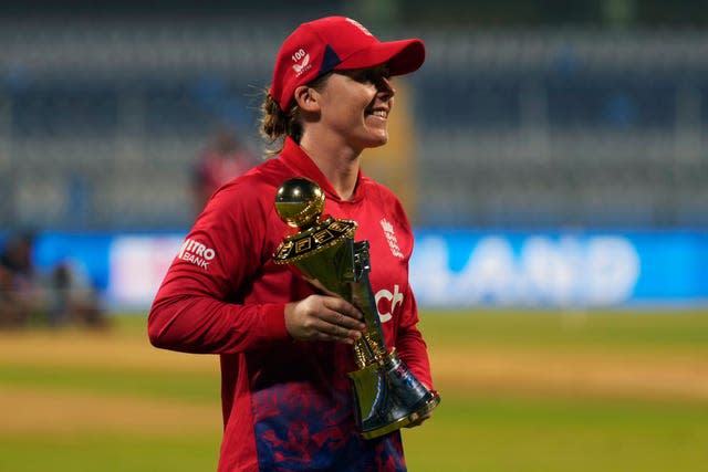 England captain Heather Knight