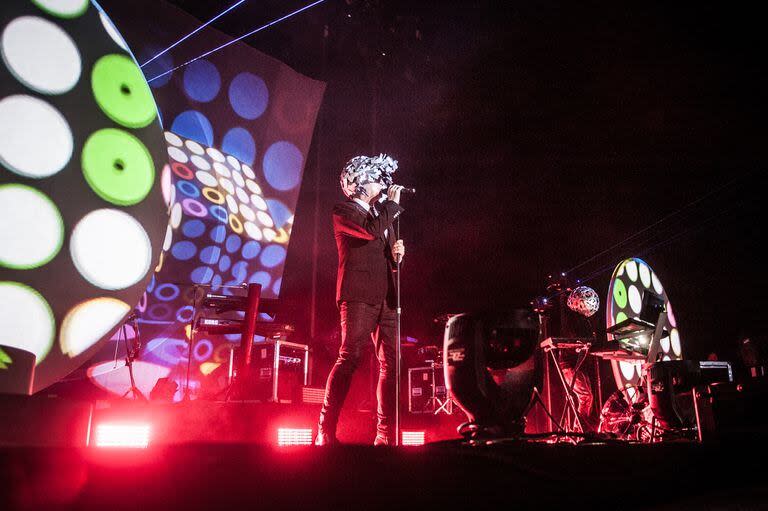 Pet Shop Boys en Buenos Aires, en 2016, en el marco del Festival BUE