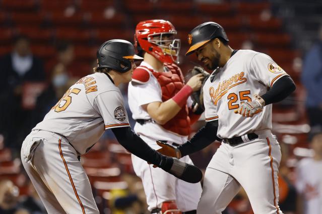 Orioles 14, Red Sox 8: O's smack f yankees jersey shirt ive homers in  series opener