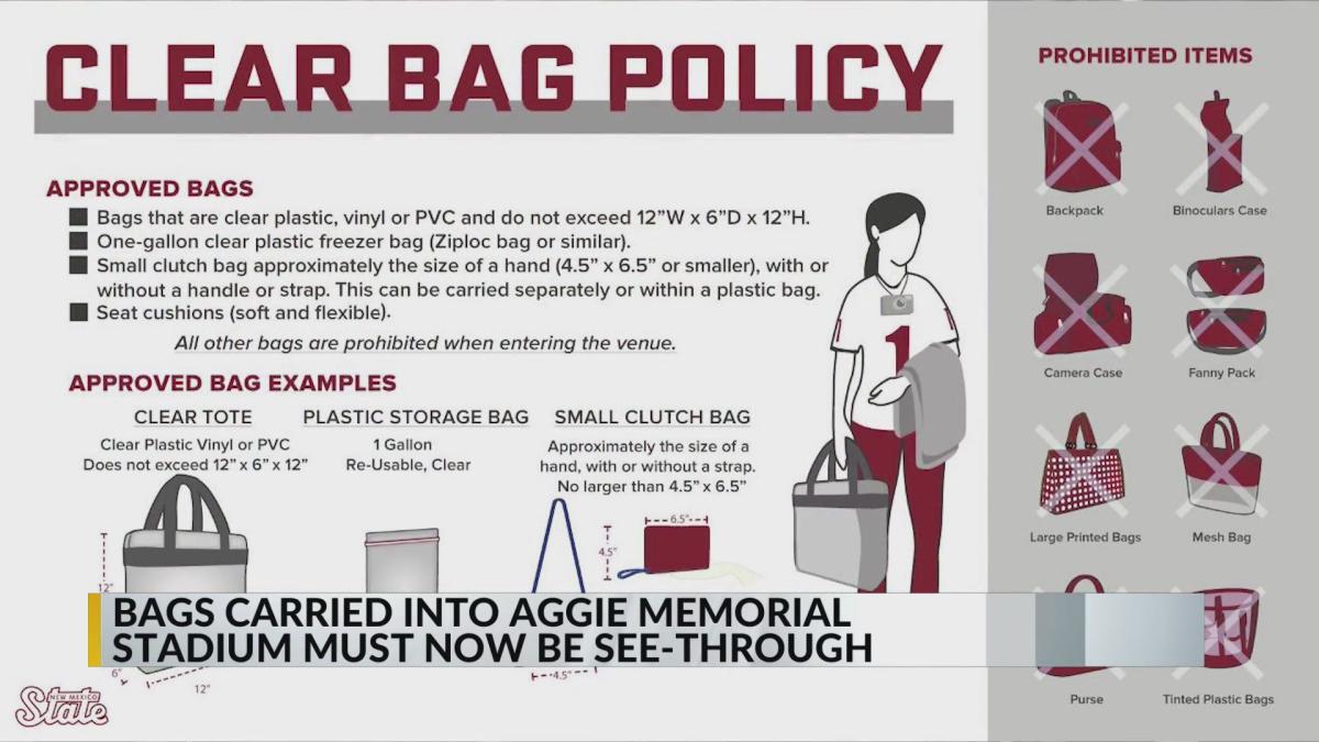 FSU Clear Bag Policy & Prohibited Item List - Florida State University