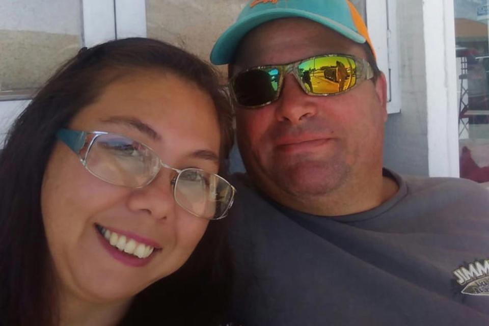 Diane Ruiz, 43, was strangled by Wilson and ran over with a car in 2019 (Facebook)