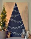 <p>With a chalkboard Christmas tree, you can change the trimmings whenever you like! Simply use chalkboard paint to create a triangle shape on a piece of plywood and use chalk to decorate your tree. </p><p><strong>Get the tutorial at <a href="https://www.jaymeesrp.com/blogs/all/our-chalkboard-tree" rel="nofollow noopener" target="_blank" data-ylk="slk:Jaymee Srp;elm:context_link;itc:0;sec:content-canvas" class="link ">Jaymee Srp</a>.</strong></p><p><a class="link " href="https://www.amazon.com/Chalkboard-American-Crafts-ounces-366867/dp/B00I99S3BC/ref=sr_1_3?tag=syn-yahoo-20&ascsubtag=%5Bartid%7C10050.g.28872053%5Bsrc%7Cyahoo-us" rel="nofollow noopener" target="_blank" data-ylk="slk:SHOP CHALKBOARD PAINT;elm:context_link;itc:0;sec:content-canvas">SHOP CHALKBOARD PAINT</a></p>