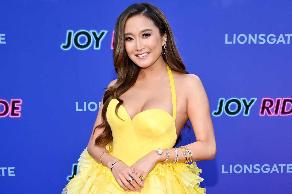 <p>Michael Buckner/Variety via Getty</p> Ashley Park attends the Joy Ride Los Angeles premiere