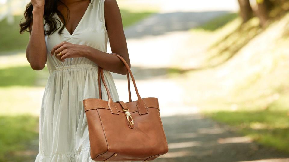 Black Friday Deals 2020: You'll totes want to jump on this Florentine Large Amelie Shoulder Bag at Dooney & Bourke.