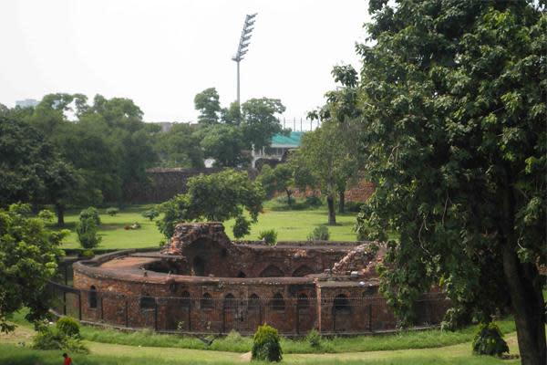 The stepwell at Firoz Shah Kotla